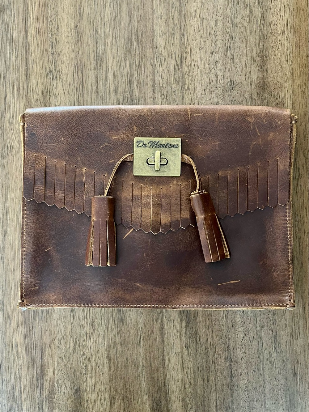 Dr. Martens Leather Clutch